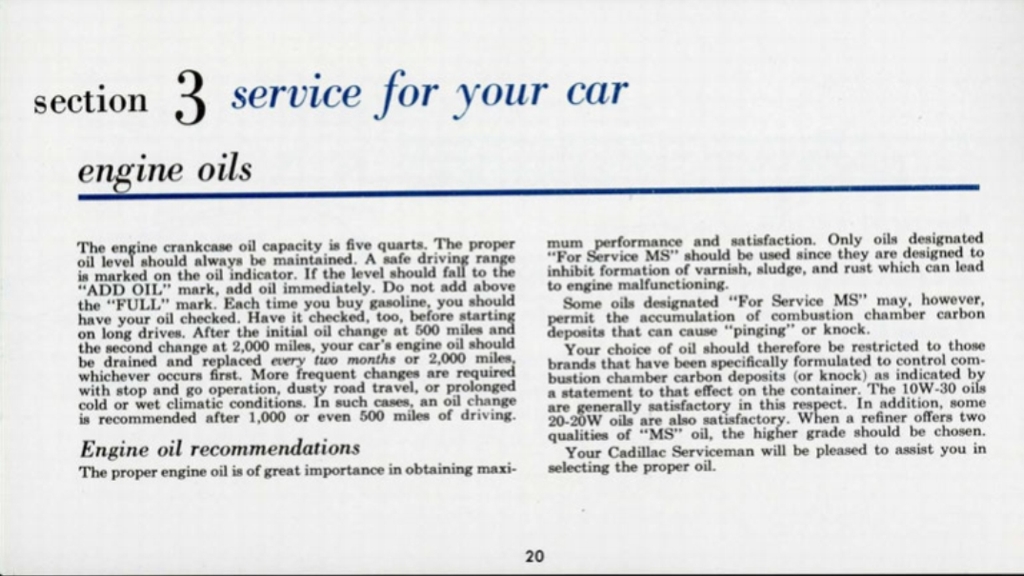 1959 Cadillac Eldorado Owners Manual Page 17